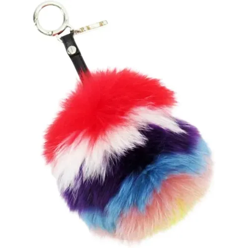 Pre-owned Fur key-holders , female, Sizes: ONE SIZE - Fendi Vintage - Modalova