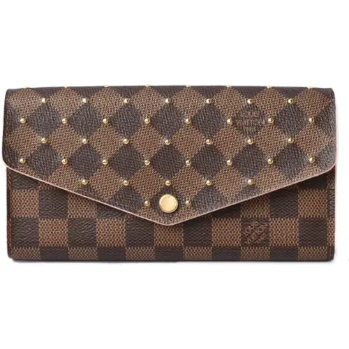 Pre-owned Canvas wallets , female, Sizes: ONE SIZE - Louis Vuitton Vintage - Modalova