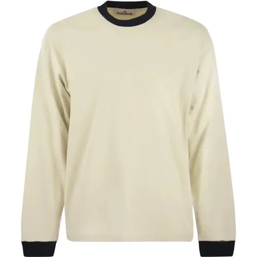 Long Sleeve Casual T-Shirt , male, Sizes: S - Stone Island - Modalova