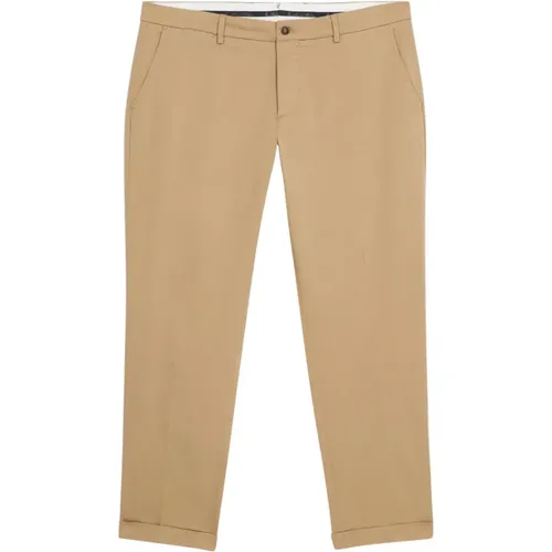 Khaki Relaxed Fit Double Twisted Cotton Chinos,Weiße lockere Passform doppelt verdrehte Baumwoll-Chinos,Militärische Relax Fit Doppelt verdrehte Bau - Brooks Brothers - Modalova