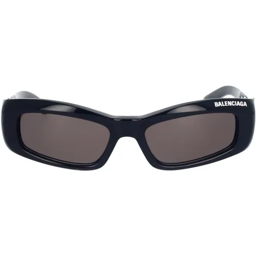 Stilvolle und originale Sonnenbrille Bb0266S 001 , unisex, Größe: 57 MM - Balenciaga - Modalova