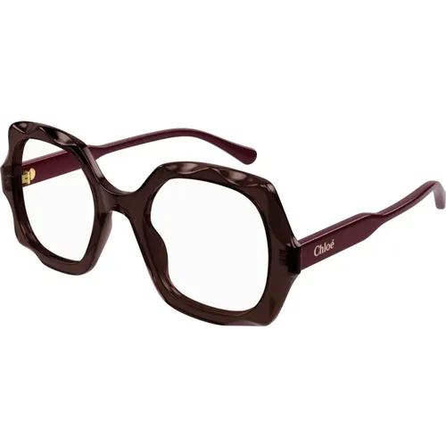 Fashion Eyeglasses Ch0228O Color 002 , female, Sizes: 51 MM - Chloé - Modalova