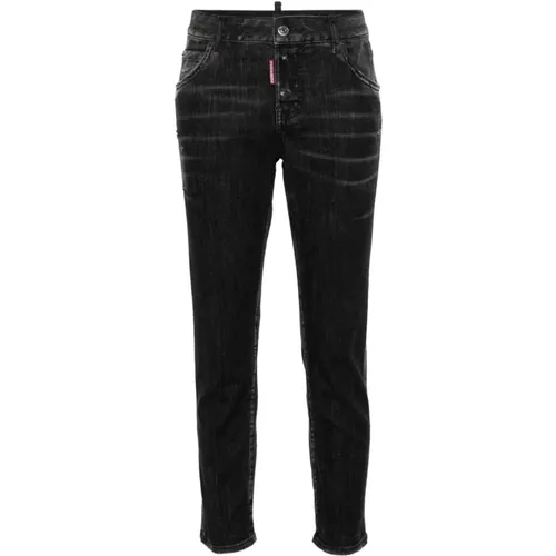 Slim-fit Jeans , Damen, Größe: 2XS - Dsquared2 - Modalova