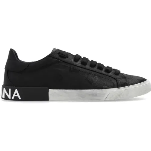 ‘Portofino’ sneakers , male, Sizes: 7 UK, 10 UK - Dolce & Gabbana - Modalova