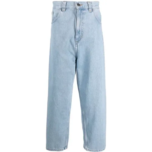 Brandon Low-Crotch Jeans Light , male, Sizes: S - Carhartt WIP - Modalova