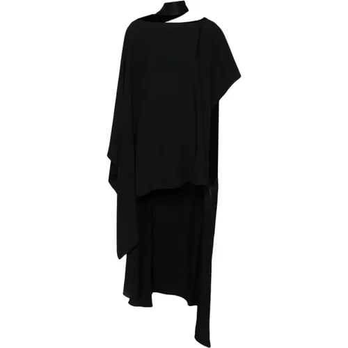 Schwarze Meer Kleidung Kaftan Cold-Shoulder - Taller Marmo - Modalova