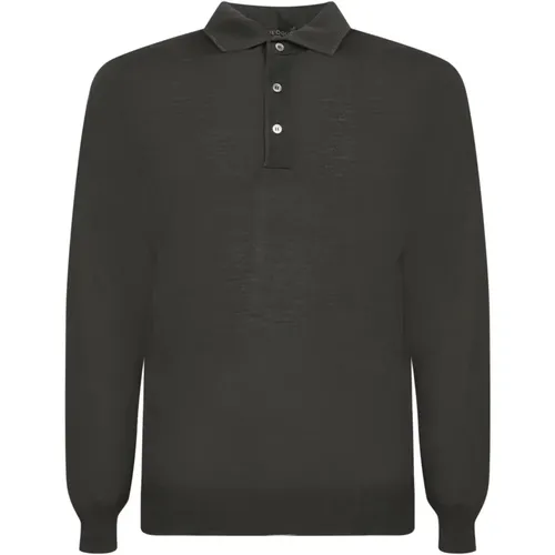 Grünes T-Shirt Herren Casual Wear - Dell'oglio - Modalova