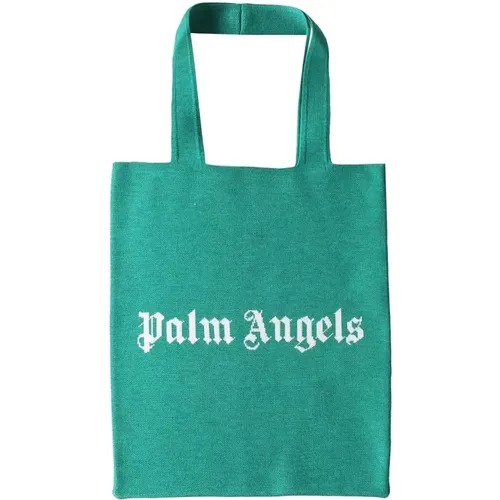 Logo Shopper Bag , male, Sizes: ONE SIZE - Palm Angels - Modalova