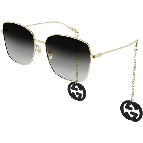 Sunglasses , female, Sizes: 60 MM - Gucci - Modalova