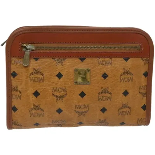 Pre-owned Canvas clutches - MCM Pre-owned - Modalova
