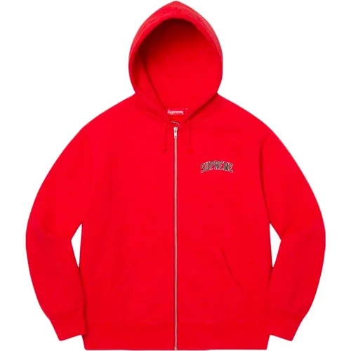 Limitierte Auflage Roter Kapuzenpullover - Supreme - Modalova