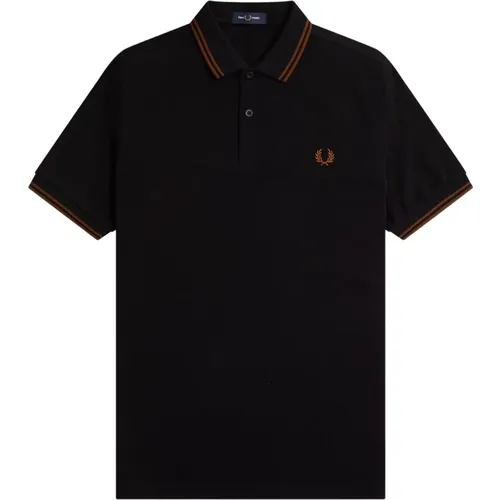 Slim Fit Twin Tipped Polo , male, Sizes: M - Fred Perry - Modalova