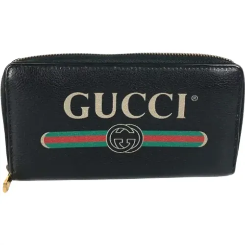 Pre-owned Leather wallets , female, Sizes: ONE SIZE - Gucci Vintage - Modalova