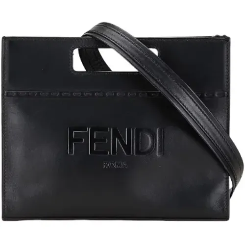 Pre-owned Leather handbags , female, Sizes: ONE SIZE - Fendi Vintage - Modalova