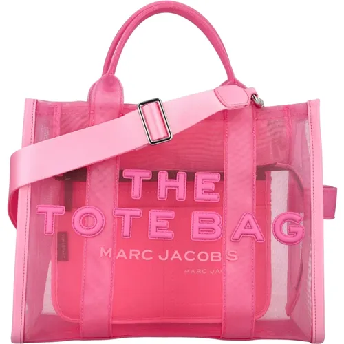 Mesh Medium Tote Handbag Candy , female, Sizes: ONE SIZE - Marc Jacobs - Modalova