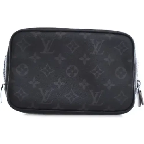 Pre-owned Canvas clutches , female, Sizes: ONE SIZE - Louis Vuitton Vintage - Modalova