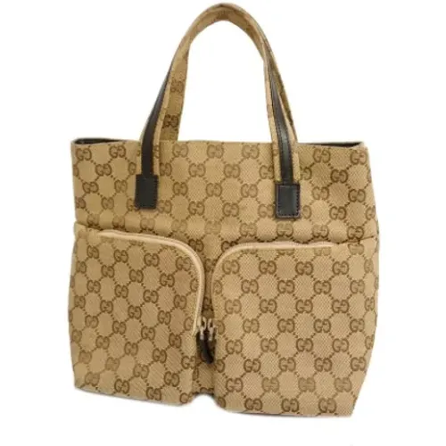 Pre-owned Canvas gucci-bags , female, Sizes: ONE SIZE - Gucci Vintage - Modalova