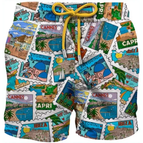 Sea Clothing MultiColour Gustavia Style , male, Sizes: 2XL, S - MC2 Saint Barth - Modalova