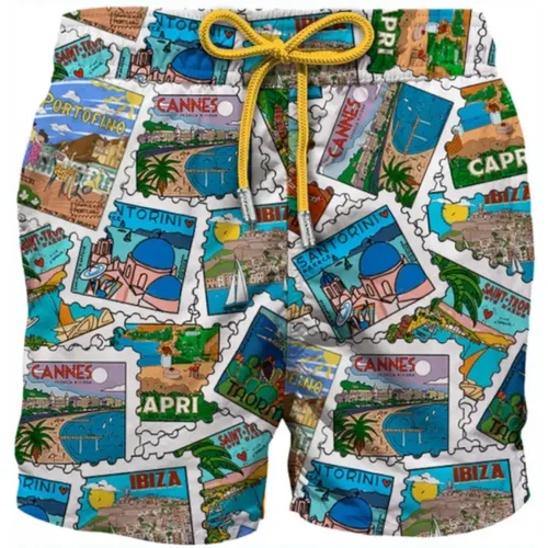 Sea Clothing MultiColour Gustavia Style , male, Sizes: XL, 2XL, S, M, L - MC2 Saint Barth - Modalova