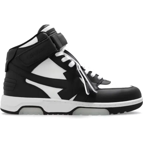 Out Of Office high-top sneakers , male, Sizes: 6 UK, 7 UK - Off White - Modalova