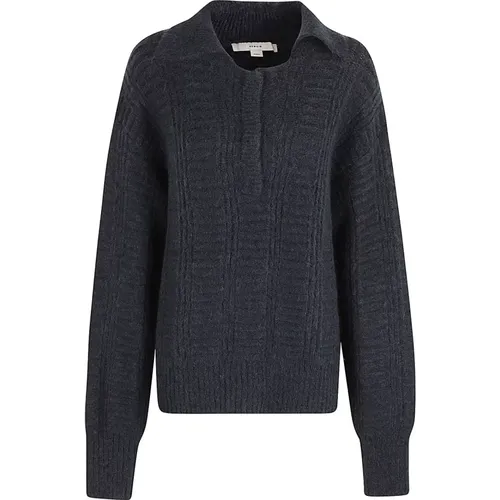 Knitted Polo Sweater , female, Sizes: S - Remain Birger Christensen - Modalova