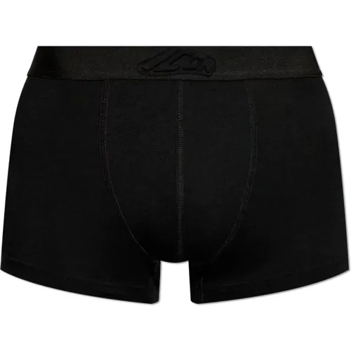 Baumwollboxershorts mit Logo , Herren, Größe: M - Dsquared2 - Modalova