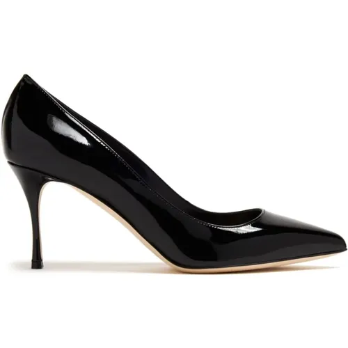 Patent Leather Stiletto Heels , female, Sizes: 3 UK, 6 UK, 7 UK, 8 UK, 5 UK - Sergio Rossi - Modalova