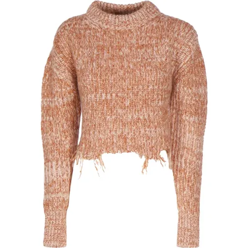 Wool Crew Neck Sweater , female, Sizes: XS - Stella Mccartney - Modalova