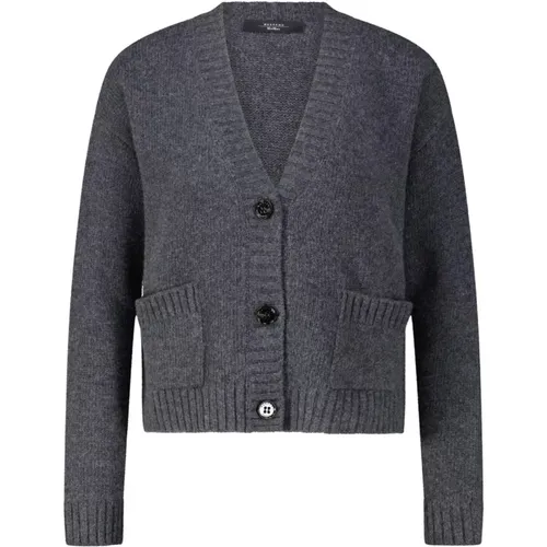 Woll-Cardigan mit V-Ausschnitt , Damen, Größe: S - Max Mara - Modalova