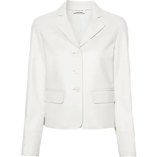 Weiße Jacken für Frauen Ss24 , Damen, Größe: S - P.a.r.o.s.h. - Modalova