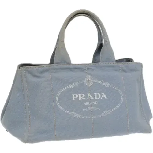 Pre-owned Canvas prada-bags , female, Sizes: ONE SIZE - Prada Vintage - Modalova