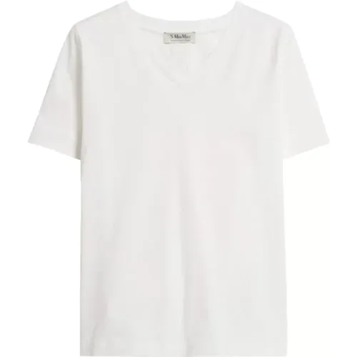 Quito T-Shirt Weiß , Damen, Größe: S - Max Mara - Modalova