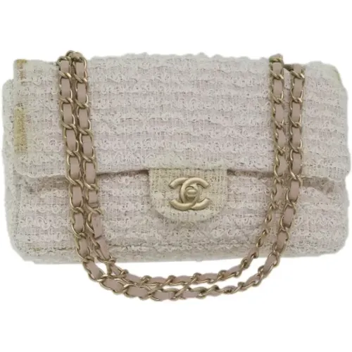 Pre-owned Wool chanel-bags , female, Sizes: ONE SIZE - Chanel Vintage - Modalova