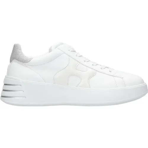 Sneakers with Maxi Logo , female, Sizes: 7 UK, 6 UK - Hogan - Modalova