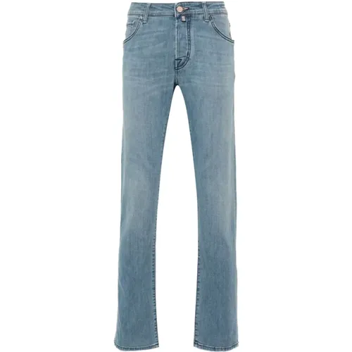 Clear Slim Cut Jeans , male, Sizes: W31, W33, W32, W34, W38 - Jacob Cohën - Modalova