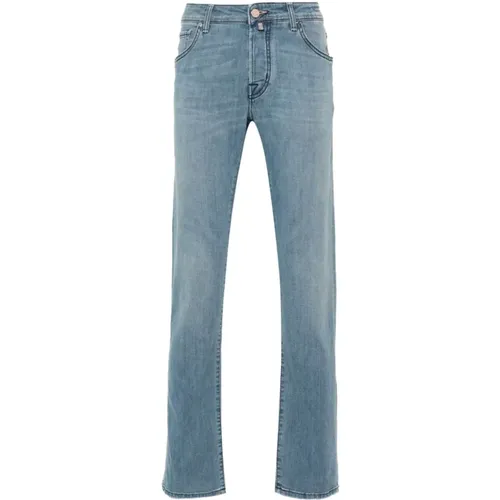 Clear Slim Cut Jeans , male, Sizes: W33, W32, W38 - Jacob Cohën - Modalova