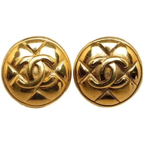 Pre-owned Metal chanel-jewelry , female, Sizes: ONE SIZE - Chanel Vintage - Modalova