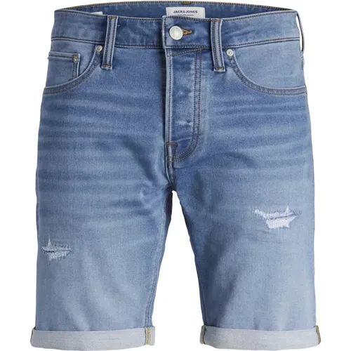 JackJones Shorts Rick Jeans-Shorts , Herren, Größe: XL - jack & jones - Modalova