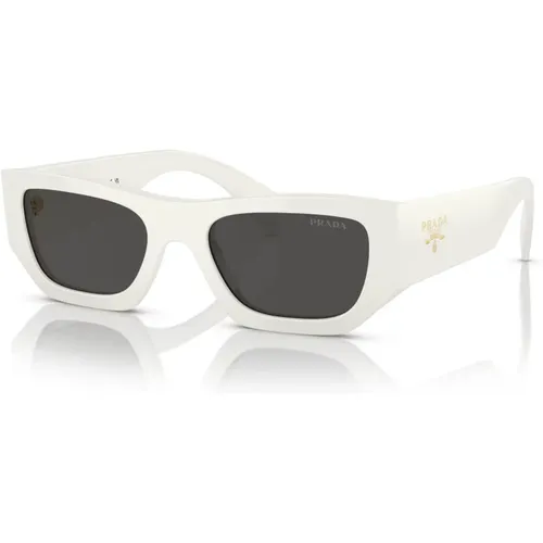 Dark Grey Sunglasses,Elegante Vintage Sonnenbrillen Kollektion,Elegant Sunglasses Collection - Prada - Modalova