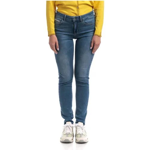 High-Waisted Skinny Jeans , female, Sizes: W30, W25, W31, W32, W24, W26, W27 - Liu Jo - Modalova