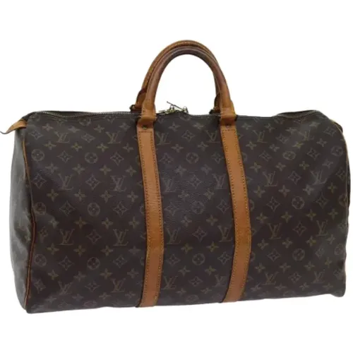 Pre-owned Canvas travel-bags , female, Sizes: ONE SIZE - Louis Vuitton Vintage - Modalova