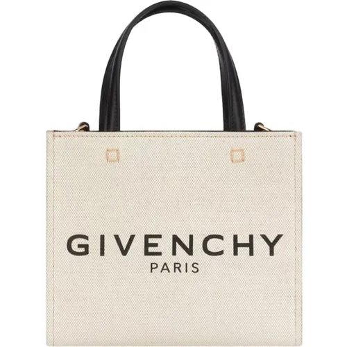 Brown G-Tote Mini Hand Bag , female, Sizes: ONE SIZE - Givenchy - Modalova