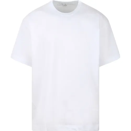 Logo Print T-Shirt , male, Sizes: M - Comme des Garçons - Modalova