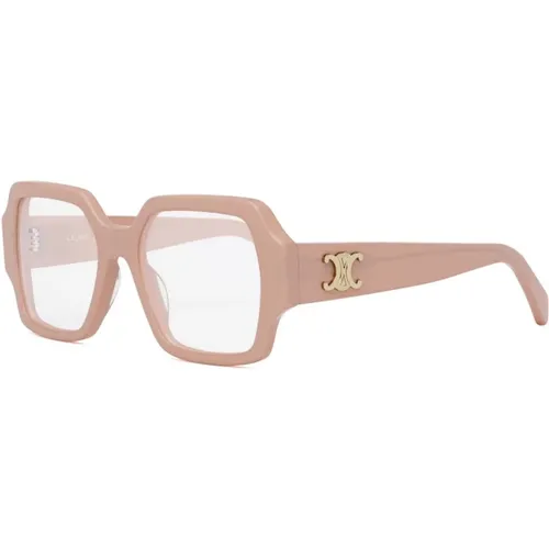 Elevate Your Style with Cl50131I TRIOMPHELarge Eyeglasses , female, Sizes: 53 MM - Celine - Modalova