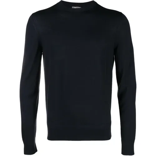 Blaue Pullover für Männer - Tom Ford - Modalova