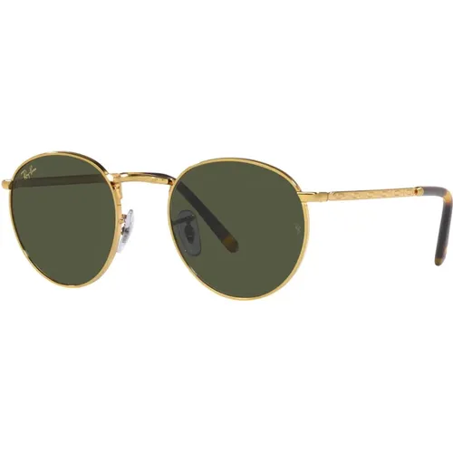 Neue Round Rb3637 Sonnenbrille Grüne Gläser,Neue Runde - Ray-Ban - Modalova