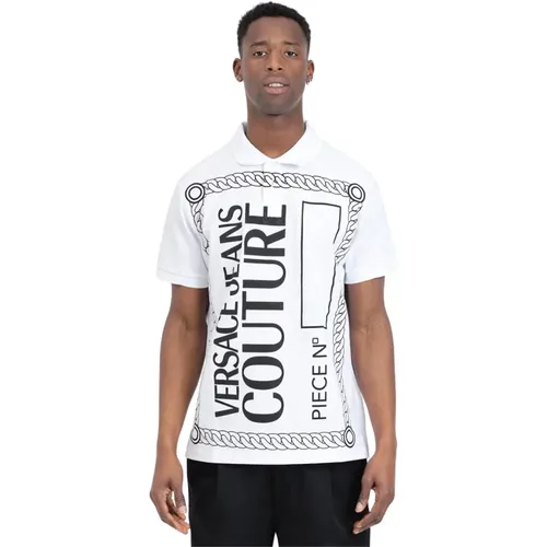 T-Shirts , Herren, Größe: S - Versace Jeans Couture - Modalova