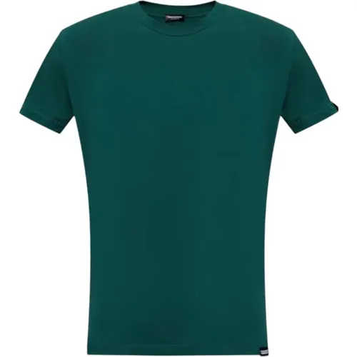 Lässiges Baumwoll T-Shirt , Herren, Größe: L - Dsquared2 - Modalova