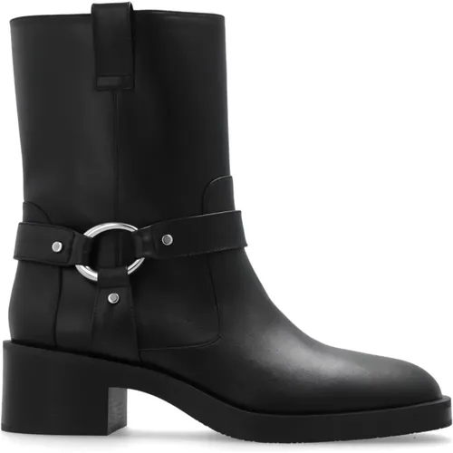 Leather ankle boots Jax , female, Sizes: 6 UK, 3 1/2 UK, 4 UK, 4 1/2 UK, 5 UK, 3 UK, 5 1/2 UK, 7 UK - Stuart Weitzman - Modalova