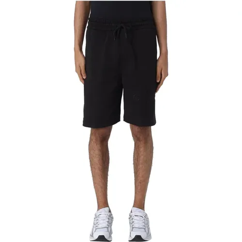 Schwarze Bermuda-Shorts , Herren, Größe: S - Calvin Klein - Modalova
